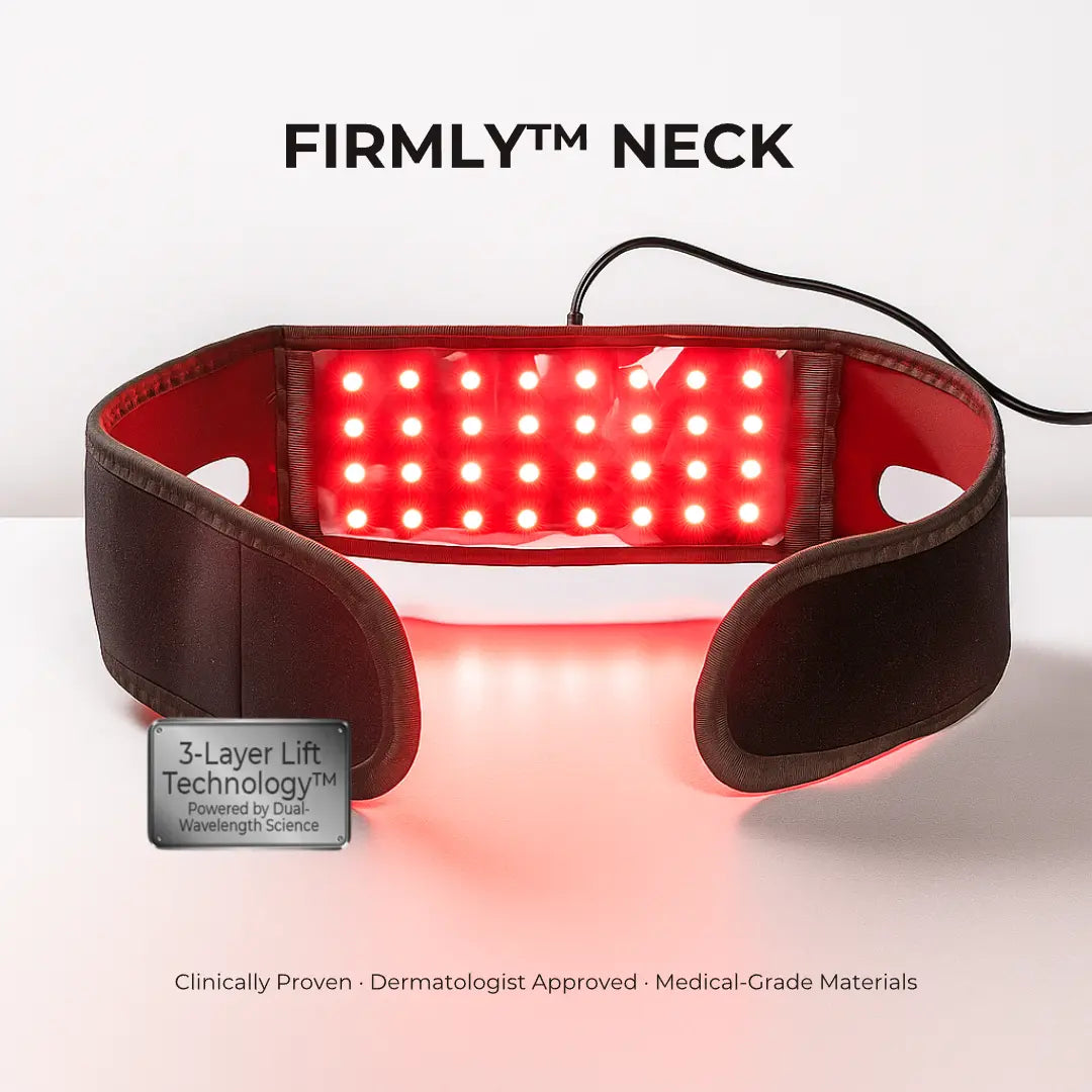 FIRMLY™ NECK | Dual-Wavelength Red Light Collar with 3-Layer Lift Technology™