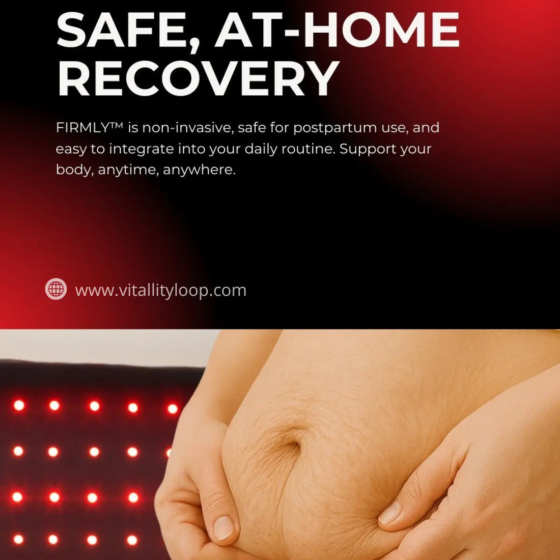 FIRMLY™ | Dual-Wavelength Red Light Belt with 3-Layer Lift Technology™