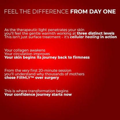 FIRMLY™ | Dual-Wavelength Red Light Belt with 3-Layer Lift Technology™