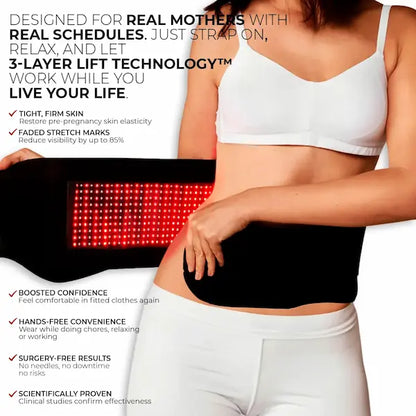 FIRMLY™ | Dual-Wavelength Red Light Belt with 3-Layer Lift Technology™
